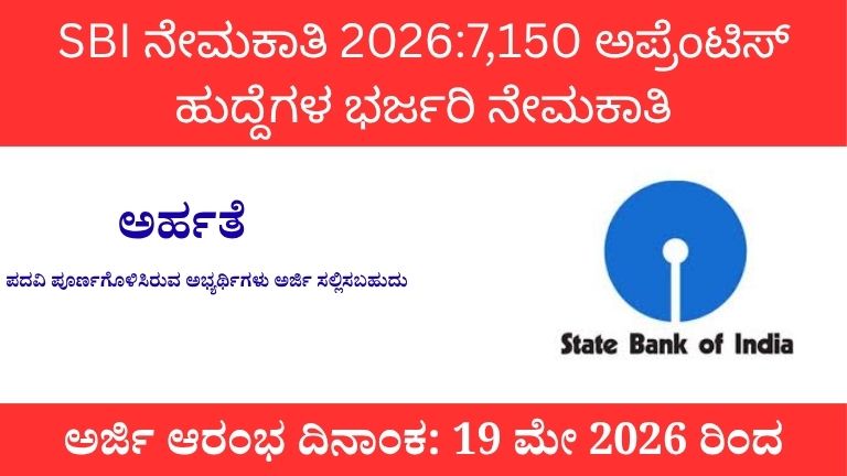 SBI Recruitment 2026